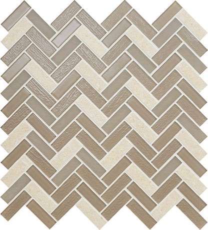 Serentina Composure Herringbone 5/8X2 Glossy