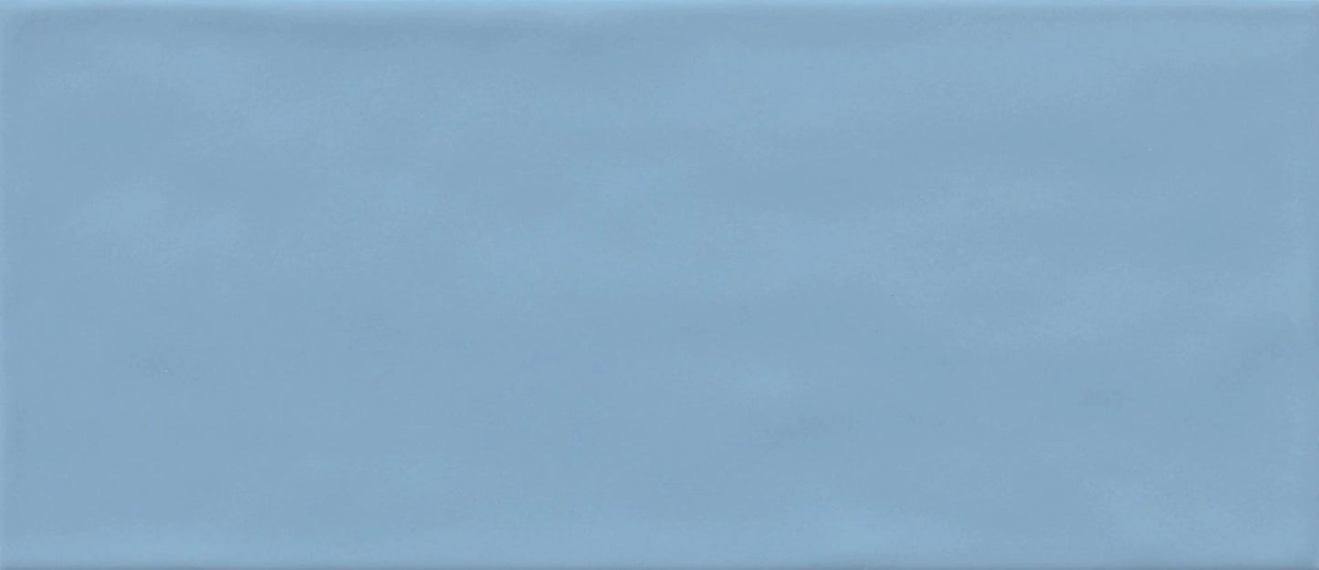 MAIOLICA MATTE BLUE STEEL 4X10
