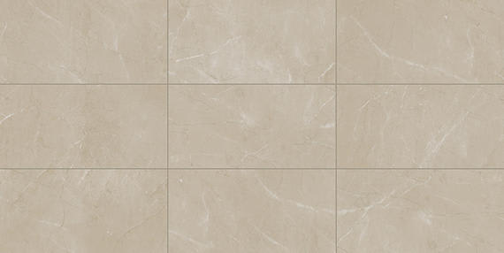 Perpetuo Elegant Beige Rectangle, Wave 12X24 Satin
