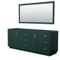 Miranda Double Bathroom Vanity - 83.25W x 33H x 21.75D