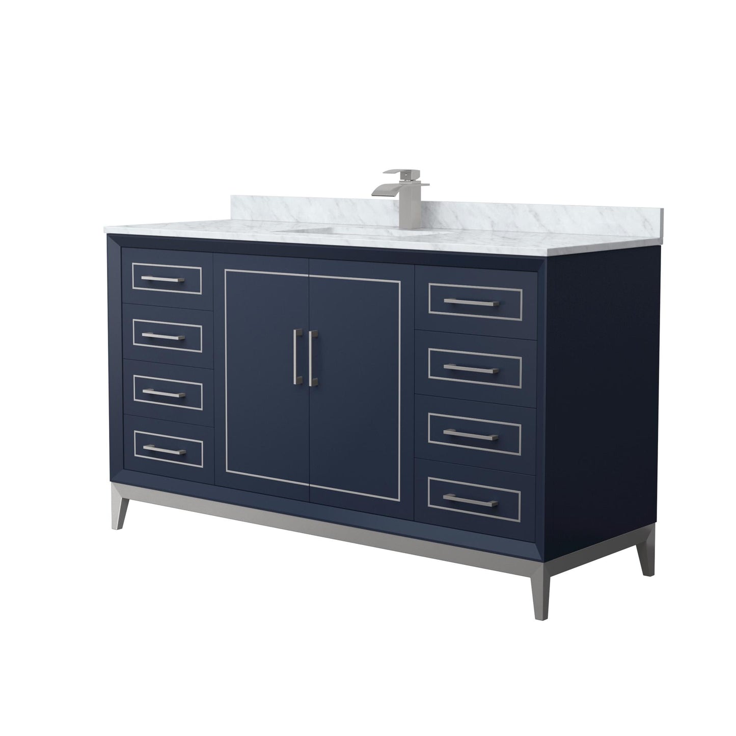 Marlena Single Bathroom Vanity - 60W x 35.25H x 22D