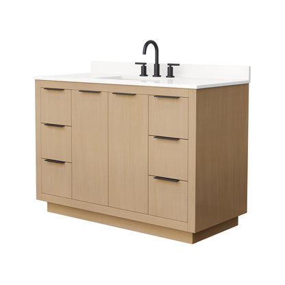 Maroni Single Bathroom Vanity - 48W x 33.75H x 22D