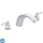 Deck Mounted Roman Tub Filler Trim from the Chateau Collection (Less Valve)