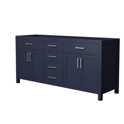 Beckett Double Bathroom Vanity - 71W x 34.25H x 21.5D