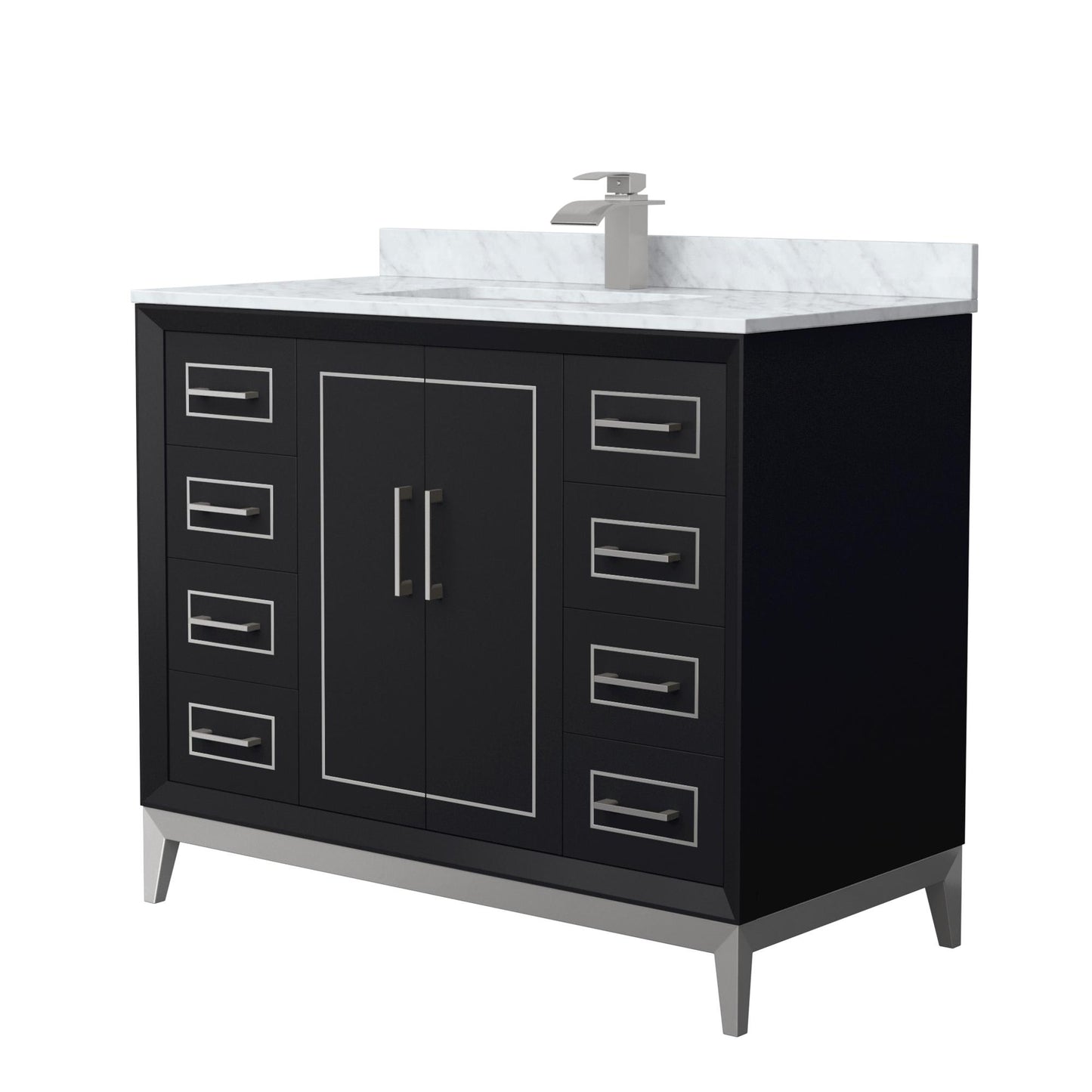 Marlena Single Bathroom Vanity - 42W x 35.25H x 22D