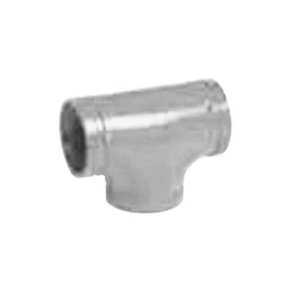 Short Radius Tee, 3 in, Groove, Ductile Iron, Galvanized