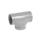 Short Radius Tee, 3 in, Groove, Ductile Iron, Galvanized