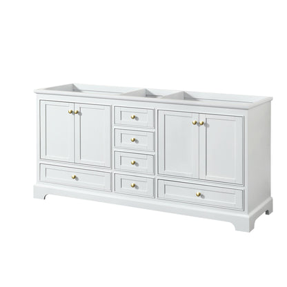 Deborah Double Bathroom Vanity - 71W x 34.25H x 21.5D