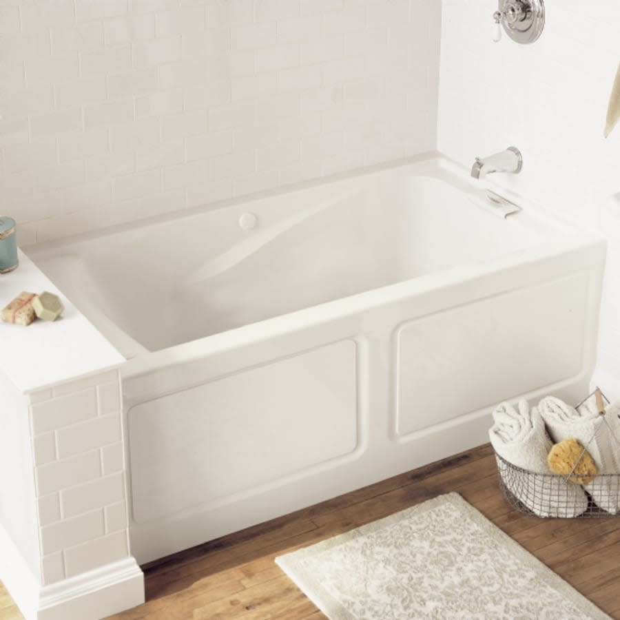 Evolution 60" Acrylic Soaking Bathtub with Right Hand Drain - Lifetime Warranty