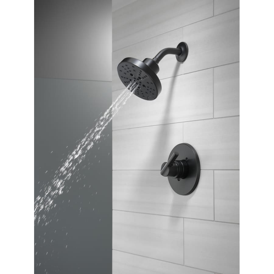 Nicoli Single Function Pressure Balanced Shower Only with Included Rough-In Valve