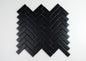 1x3 Black Herringbone