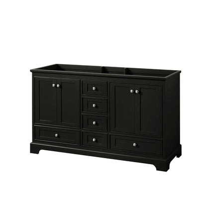 Deborah Double Bathroom Vanity - 59.25W x 34.25H x 21.5D