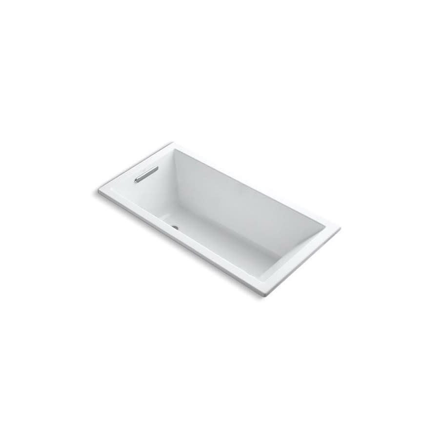 Underscore® Drop-In/Undermount Tub, ADA, 60 x 30 x 19 in, End Drain, White