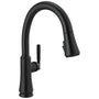 Coranto 1.8 GPM Single Hole Pull Down Kitchen Faucet with Magnetic Docking Spray Head and ShieldSpray