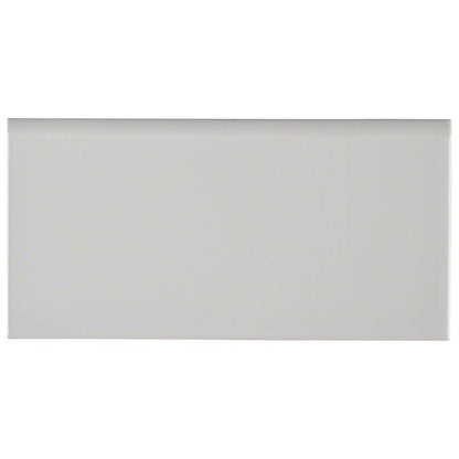 Gray Glossy Single Bull Nose