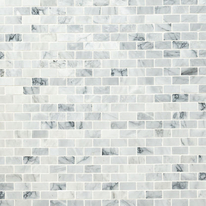 Carrara Classique Brick 1x2 Honed