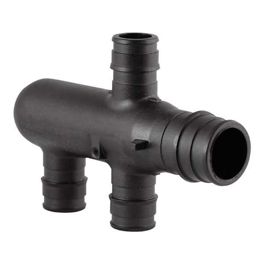 ProPEX® 3-Port Manifold, 3/4 in, Expansion PEX Mains, Poly