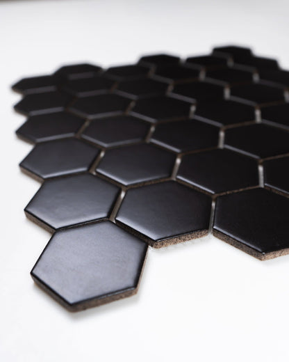 2x2 Black Hexagon