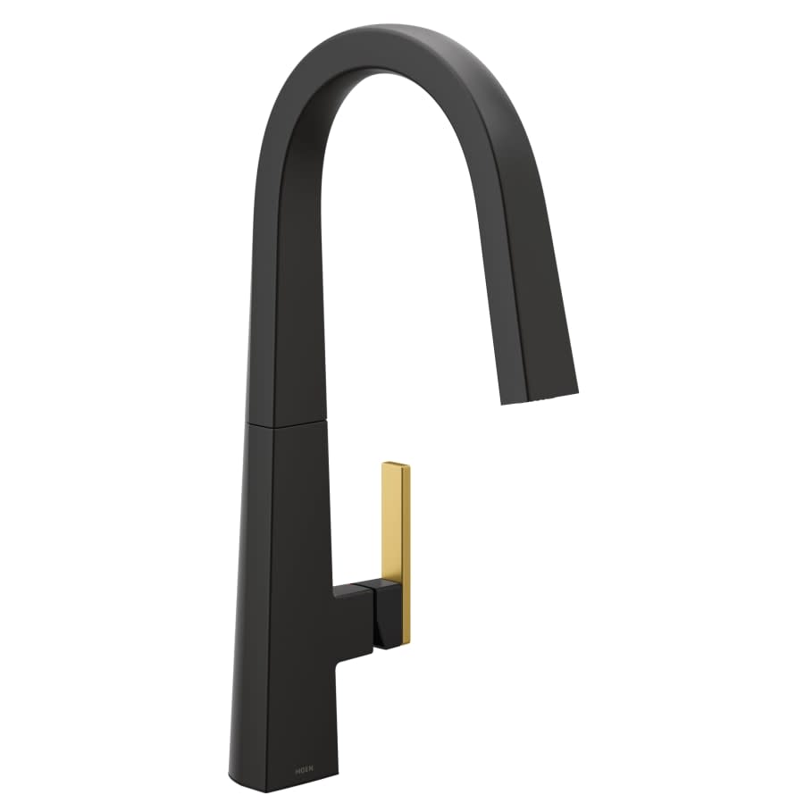 Nio 1.5 GPM Deck Mounted Pull Down Kitchen Faucet with Power Clean, Duralock, Duralast, and Reflex Technology