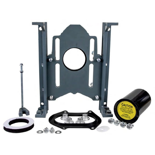 IS-FP-1 Faceplate Assembly, For Use With ISCA-101/121/131 Water Closet Carrier, Cast Iron, Epoxy Powder Coated