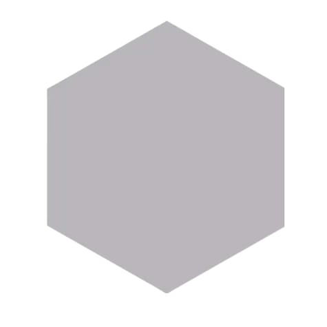 BLOCK HEXAGON GRIS MATTE 5X6