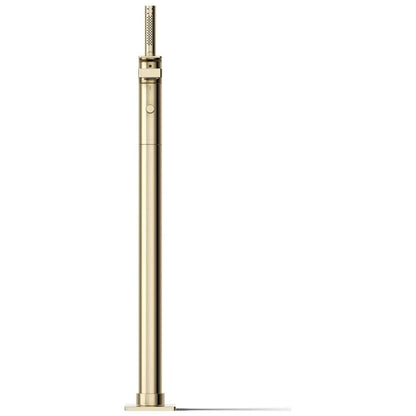 Parallel Floor Mounted Tub Filler - Includes Hand Shower
