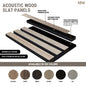 ACOUSTIC WOOD SLAT PANEL TAWNY