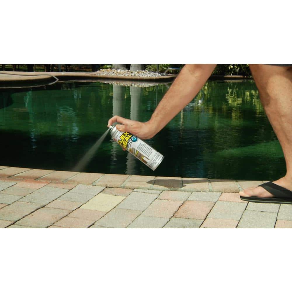 Flex Seal Clear 14 oz. Aerosol Liquid Rubber Sealant Coating Spray Paint