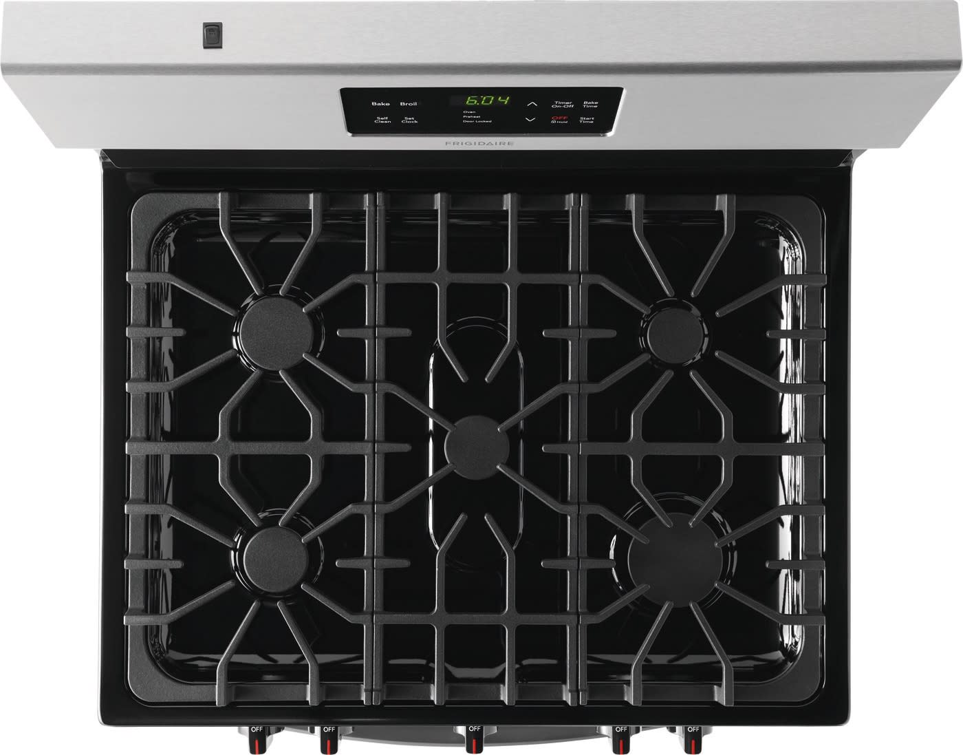 30 Inch Freestanding Gas Range with 5 Sealed Burners, 5 Cu. Ft