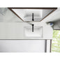Castillo Under Mount Lavatory Sink, ADA, 21-1/8 x 13-9/16 x 6-7/8 in, Vitreous China, White