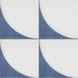 Scenario Blu Crescent Square, Crescent 8X8 Matte