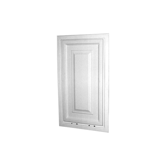 Manabloc Access Door, Screw Driver Lock, 14 x 39 in, Plastic, Primer Coated