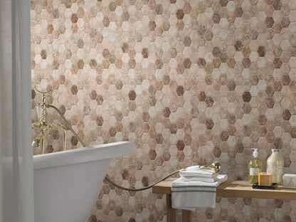 Sandhills Hexagon Mosaic Tile