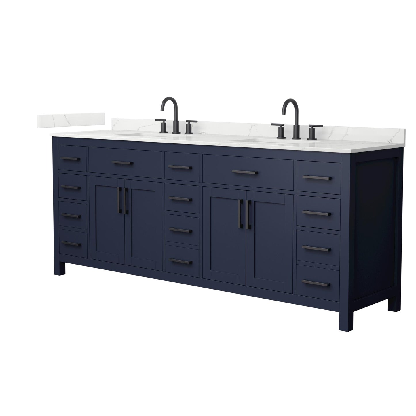 Beckett Double Bathroom Vanity - 84W x 35H x 22D