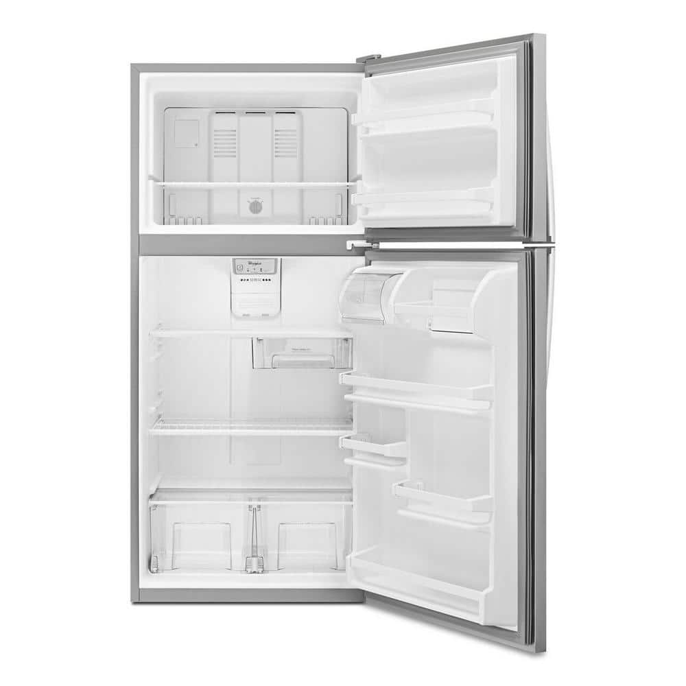 Whirlpool Stainless 18.2 Cu Ft Refrigerator 30X 65.8