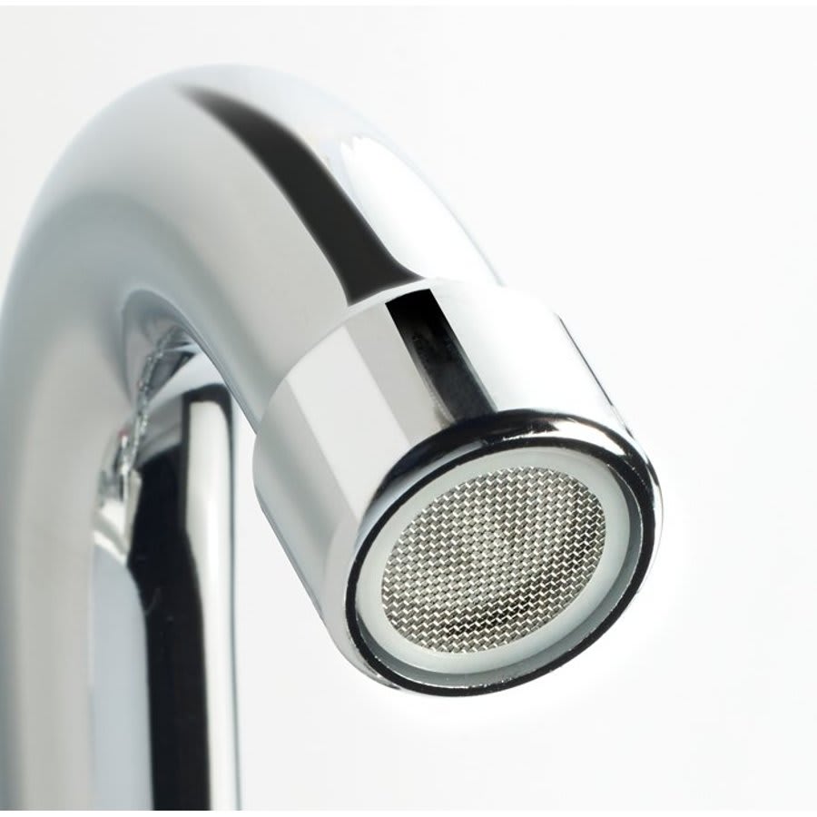 Royal Kitchen Faucet, Wall Mount, 2 Lever Handle, 2-Hole, Polished Chrome