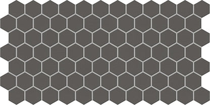 Keystones Black/Ebony Hexagon 1X1 Matte
