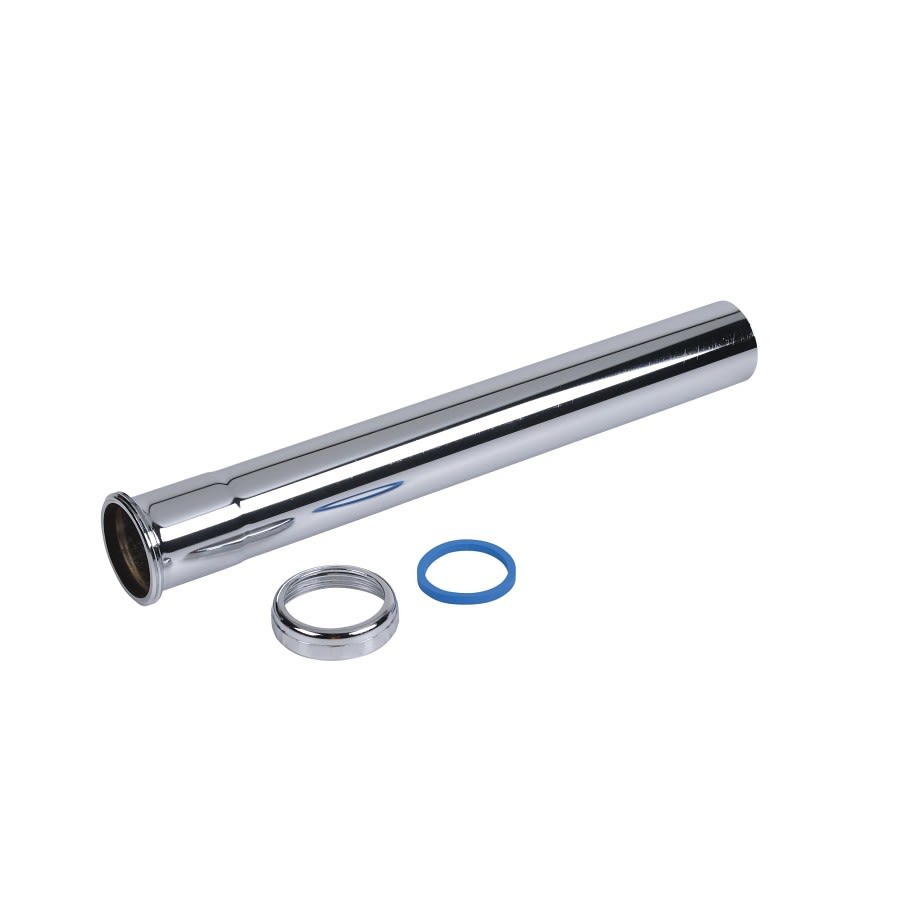 Tubular Extension, 1-1/2 in, Slip Joint, Chrome