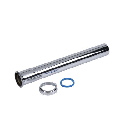 Tubular Extension, 1-1/2 in, Slip Joint, Chrome