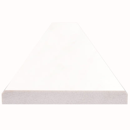 BRIGHT WHITE 6X36X0.62 DBL B POL-ENG