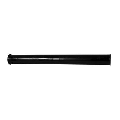 Tubular Tailpiece, 1-1/2 in, Flange, Black