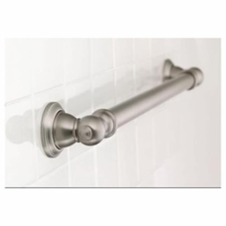 Kingsley® Grab Bar, ADA, 30 in L, Brushed Nickel