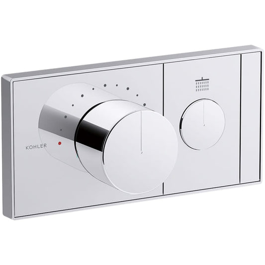 Anthem Thermostatic Valve Trim Only with Single Knob Handle and Volume Control - Less Rough In