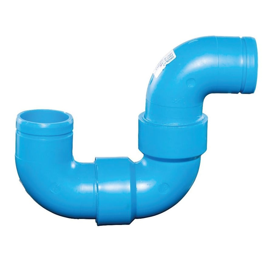 Blueline™ Acid Waste P-Trap, 3 in, Polypropylene