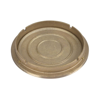 Cleanout Cover, 6 in, Round, Brass