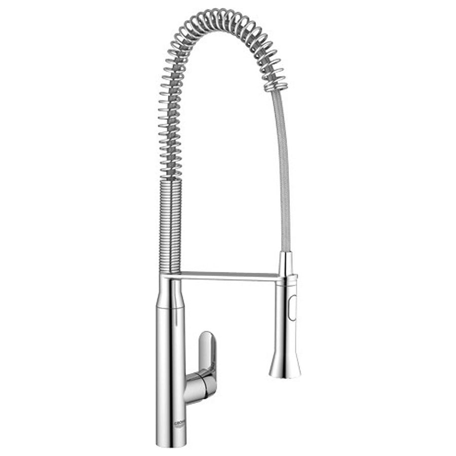 K7 Kitchen Faucet, Deck Mount, ADA, 1 Lever Handle, 1-Hole, Chrome