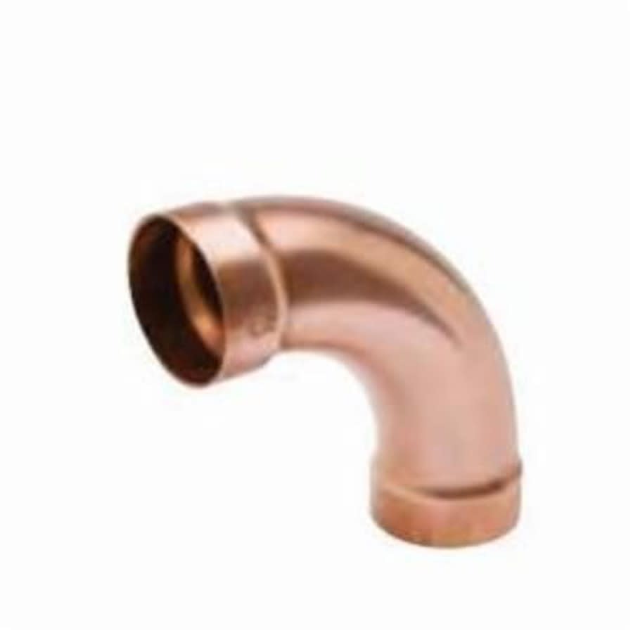 DWV Long Turn 90 deg Elbow, 3 in, C, Copper