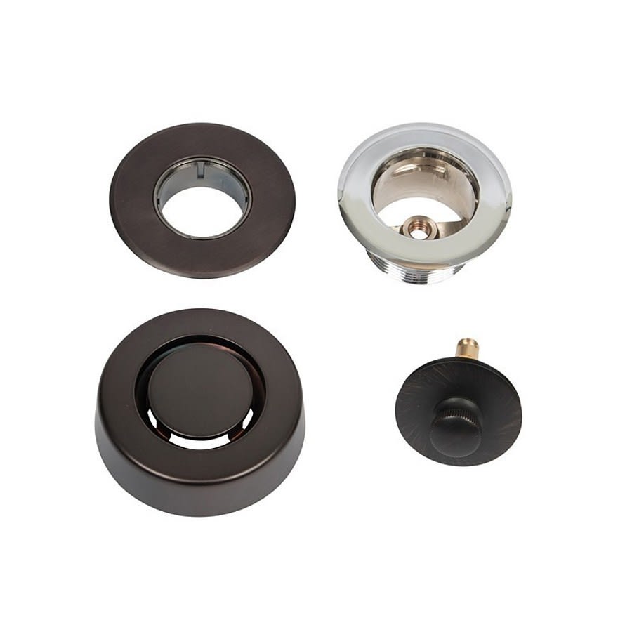 Bath Drain Trim Kit, Lift & Turn, Oil Rubbed Bronze