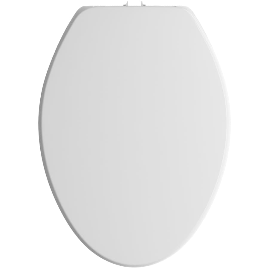 Purefresh Elongated Closed Front Toilet Seat with Purefresh Air Filtering, Night Light, and Quiet-Close Technology