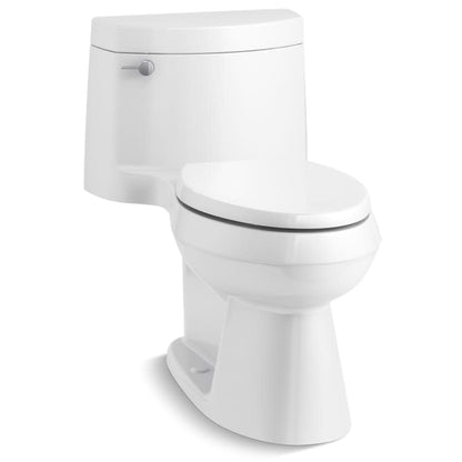 Cimarron 1.28 GPF Elongated One-Piece Comfort Height Toilet with AquaPiston Flush Technology - Seat Included